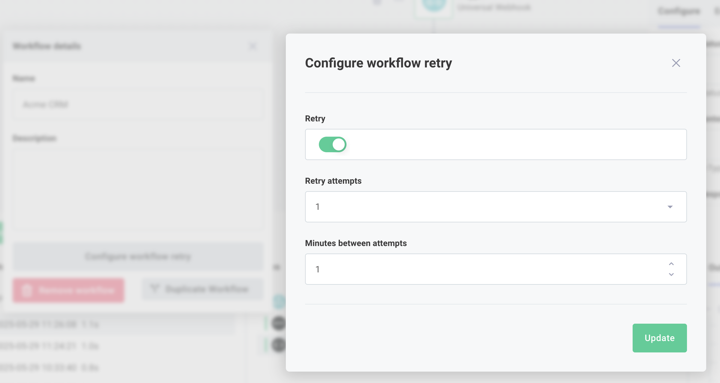 Workflow-level error handling